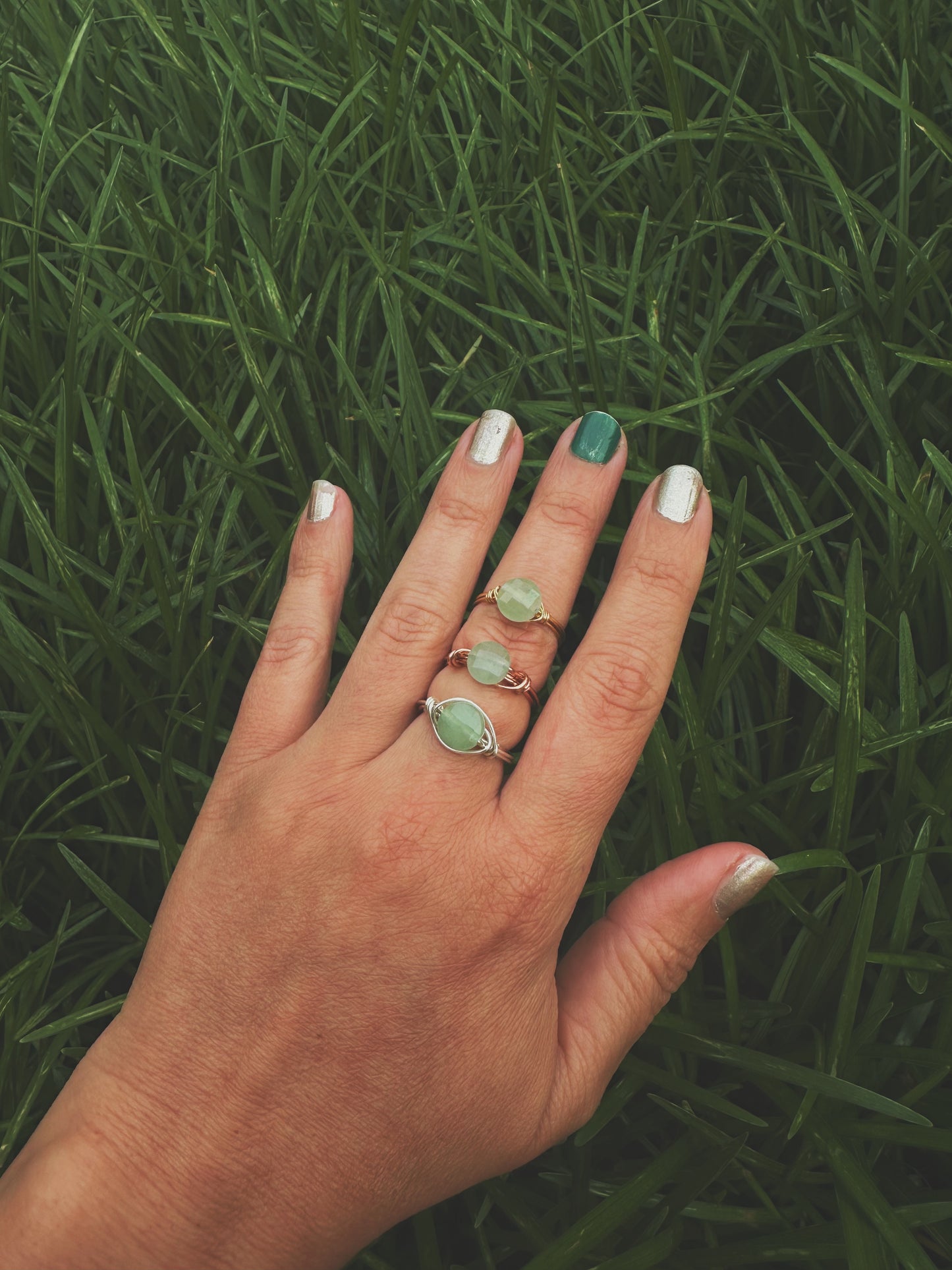 Fortune Flow Aventurine Ring