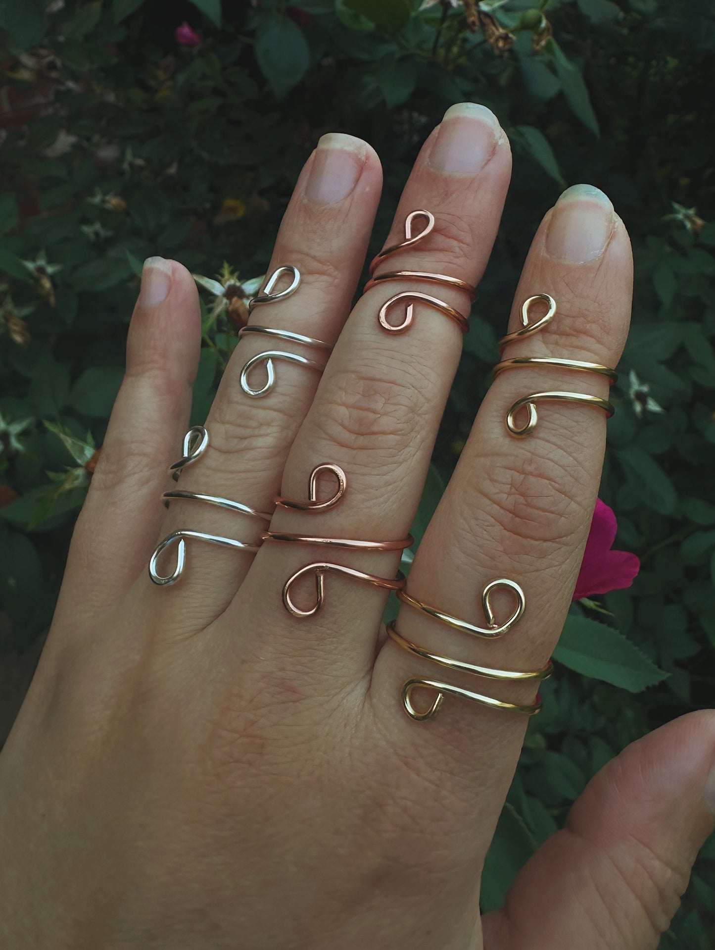 Spiral Rings