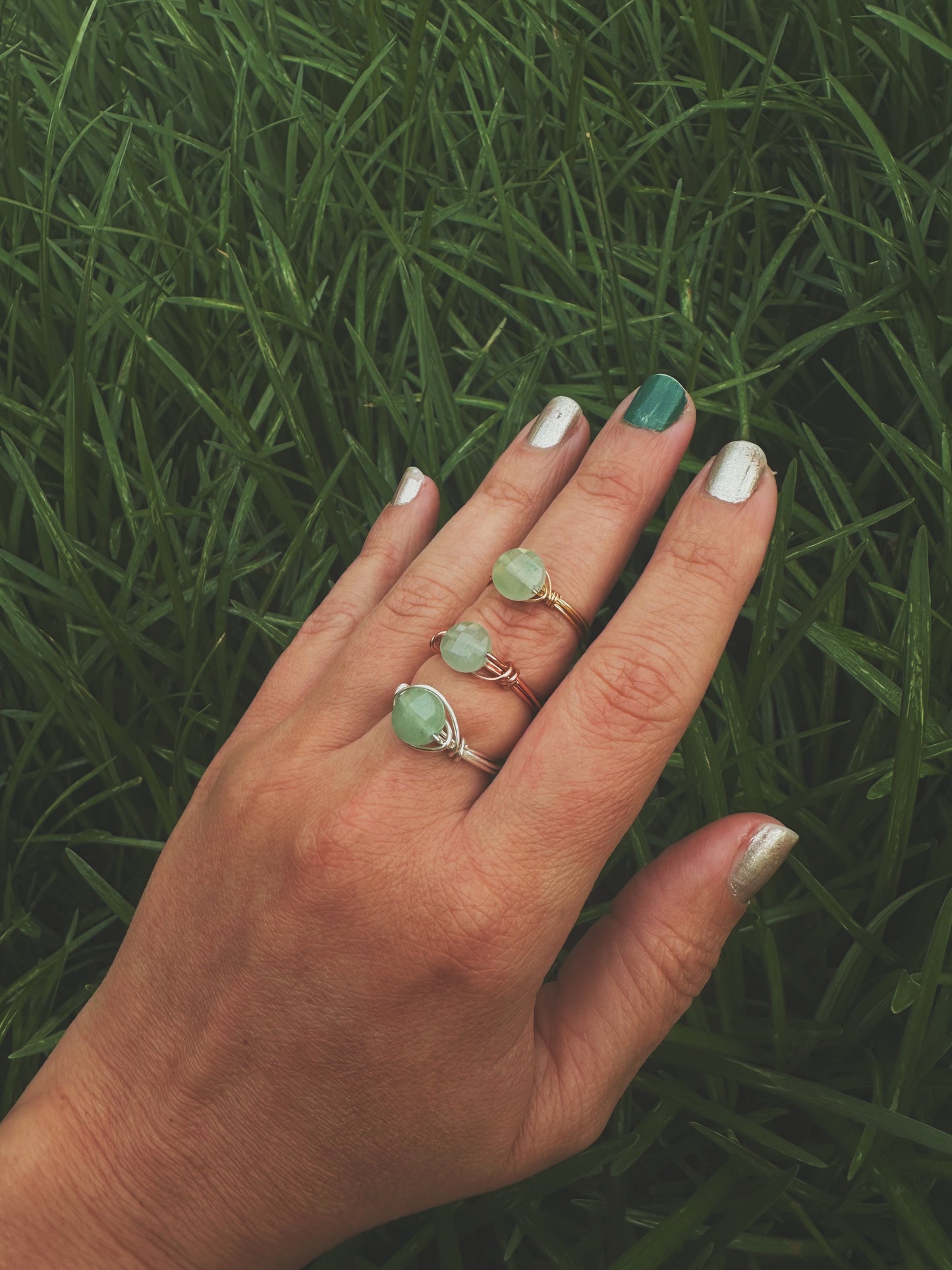 Fortune Flow Aventurine Ring