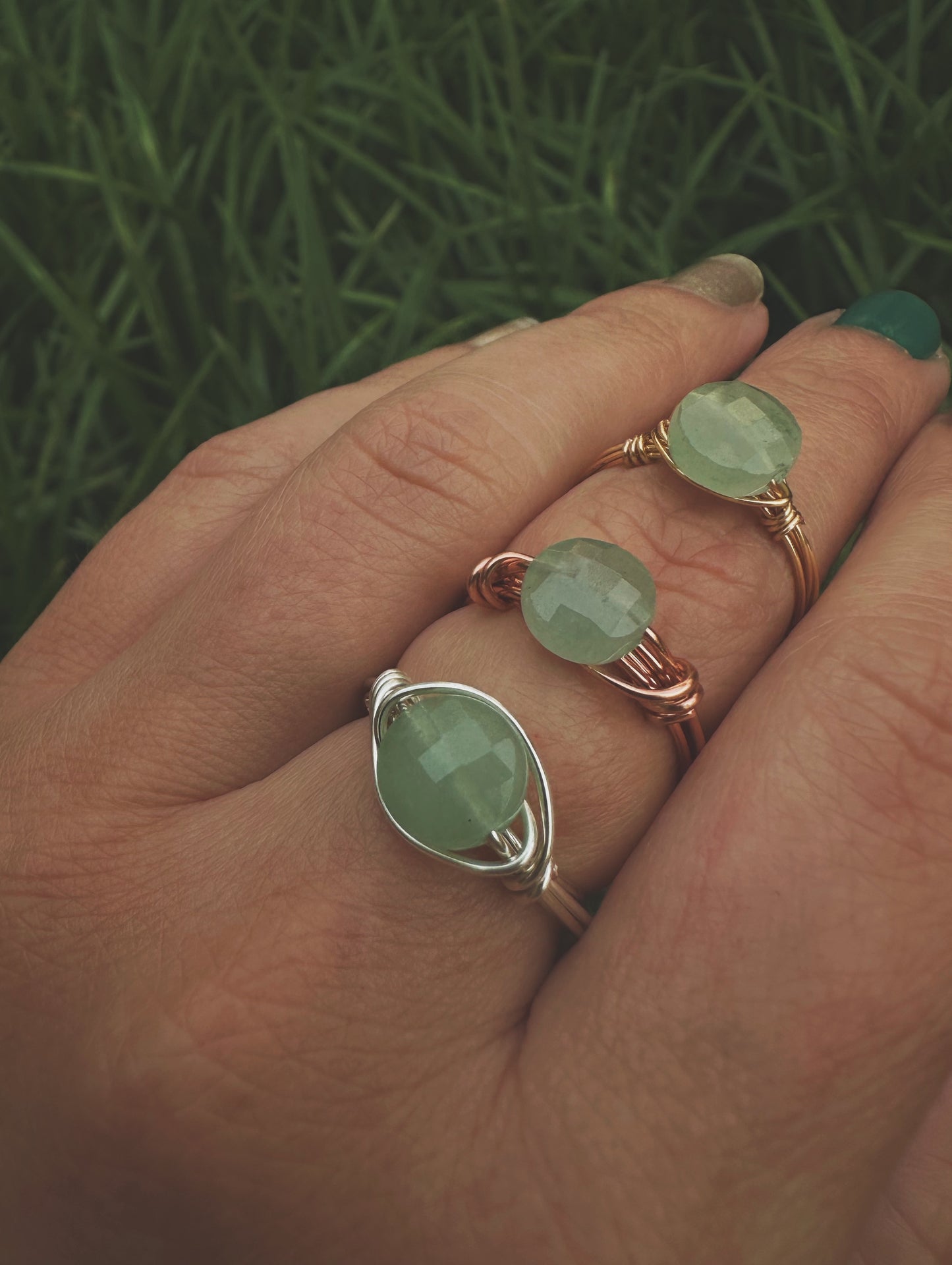 Fortune Flow Aventurine Ring