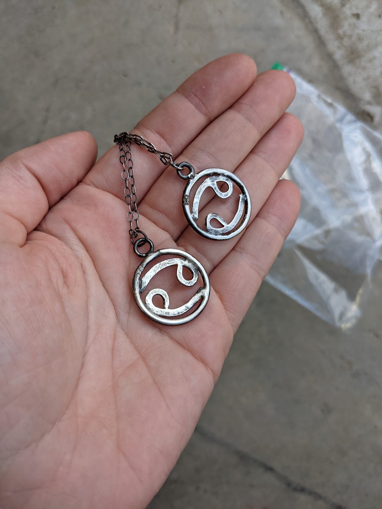 Caddo Lake Movie Necklace - Cancer Zodiac Symbol - MTO