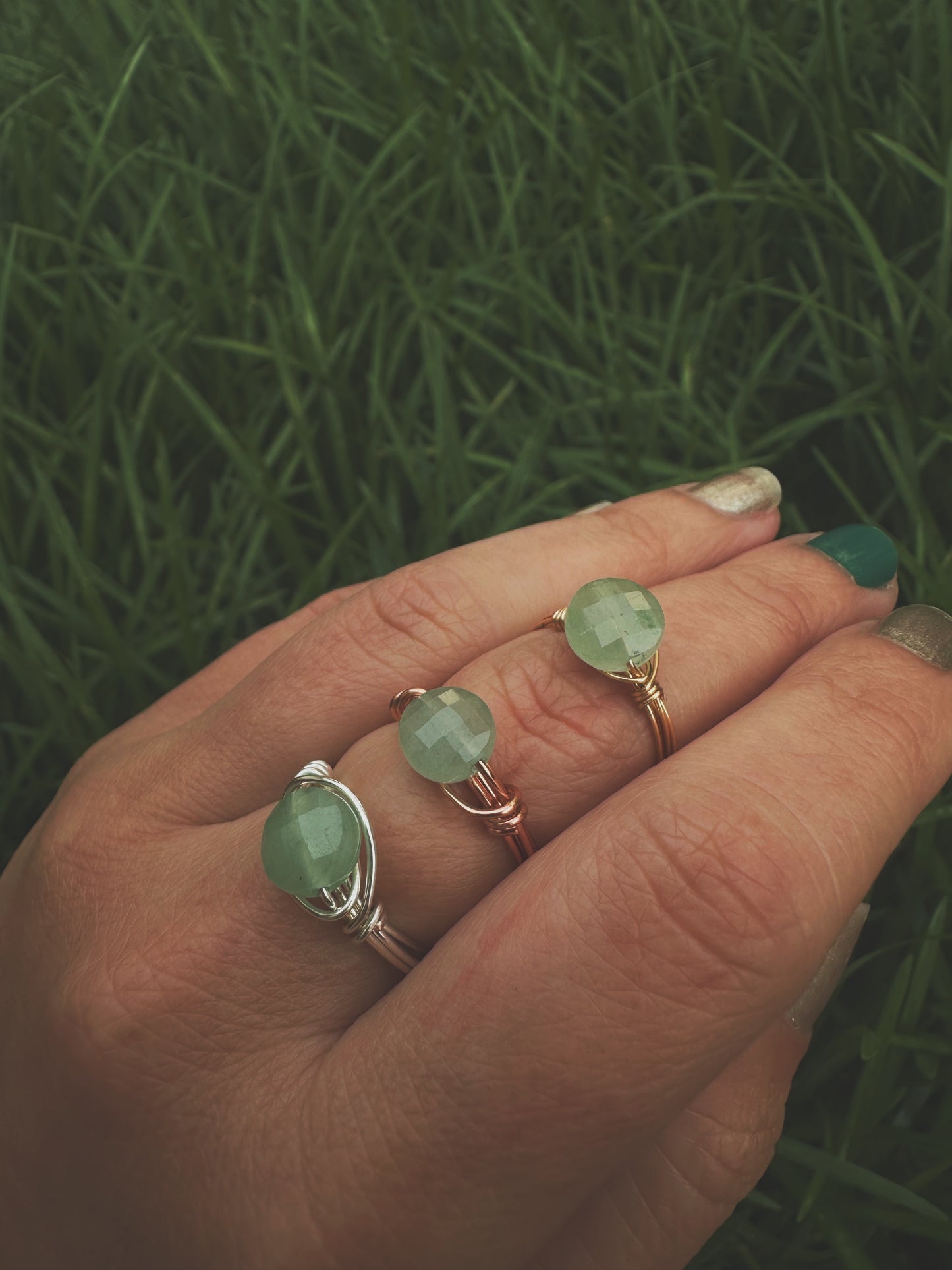 Fortune Flow Aventurine Ring