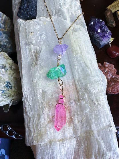 Mermaid Quartz Necklace