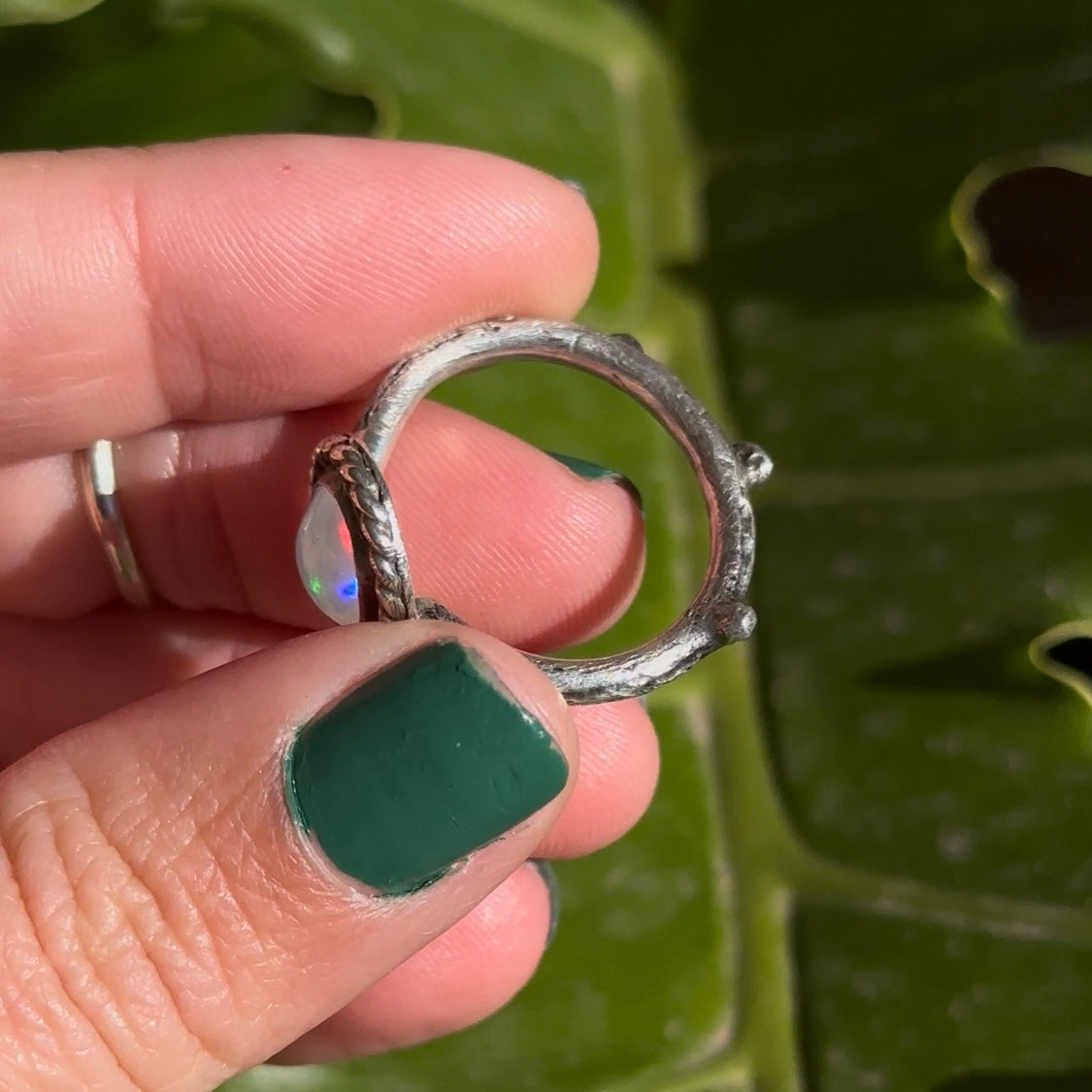 Enchanted Opal Willow Ring