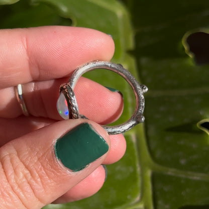Enchanted Opal Willow Ring