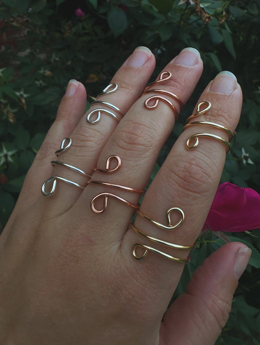 Spiral Rings
