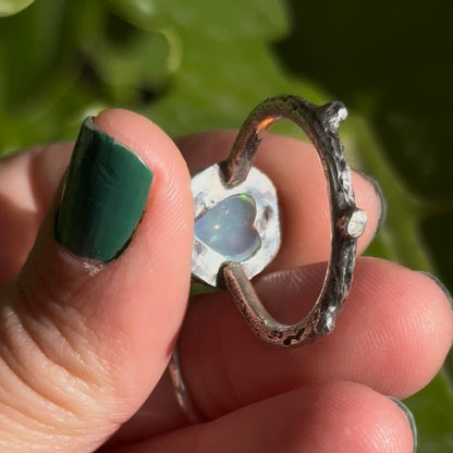 Enchanted Opal Willow Ring