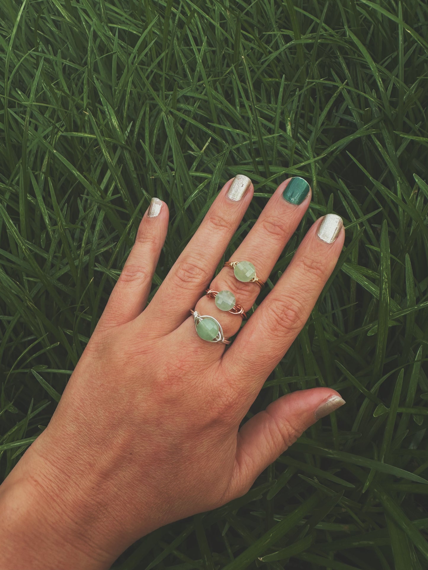 Fortune Flow Aventurine Ring