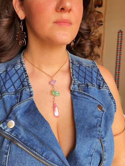 Mermaid Quartz Necklace
