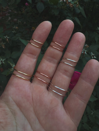 Spiral Rings - MTO