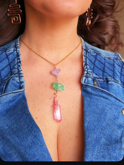 Mermaid Quartz Necklace
