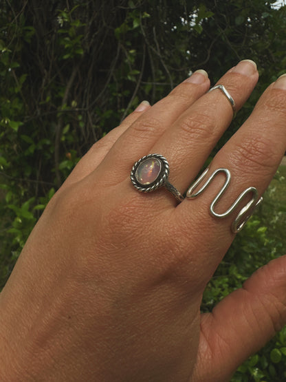 Enchanted Opal Willow Ring