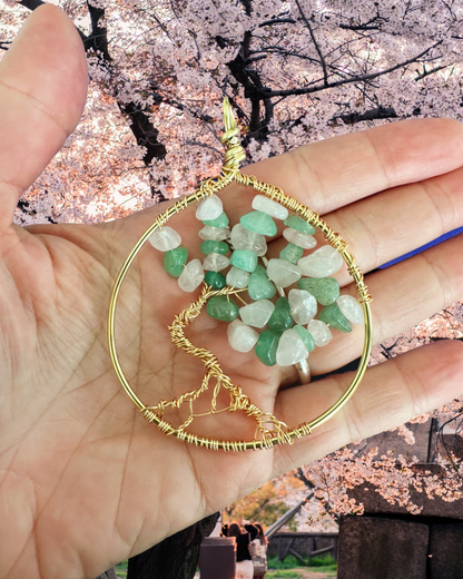 Crystal Bonsai Necklace