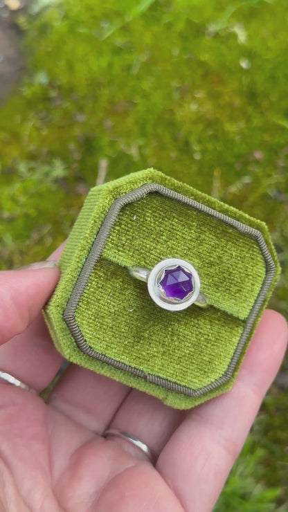 The Sobriety Ring - Amethyst